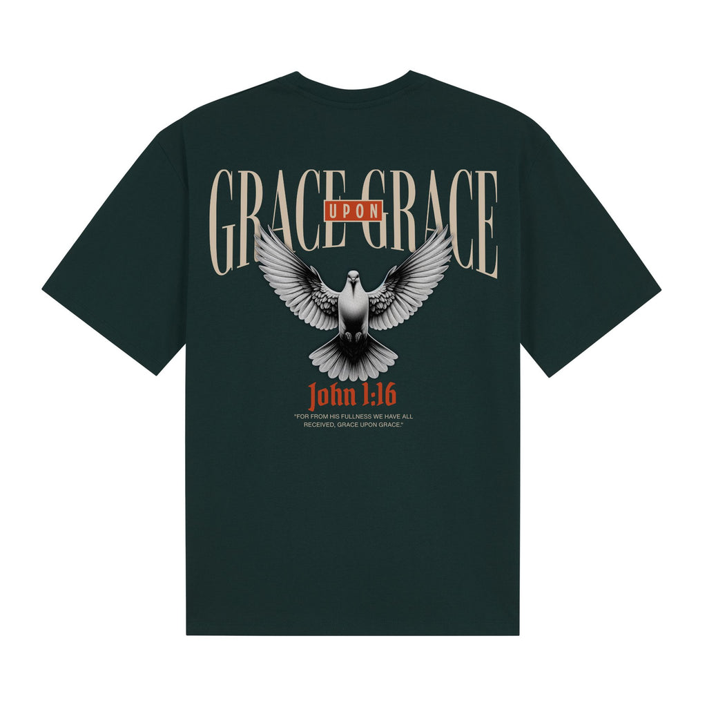 GRACE UPON GRACE SHIRT | GREEN