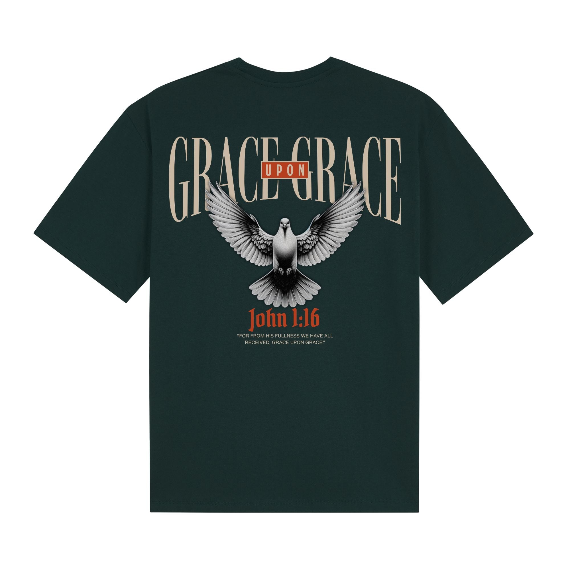 GRACE UPON GRACE SHIRT | GREEN
