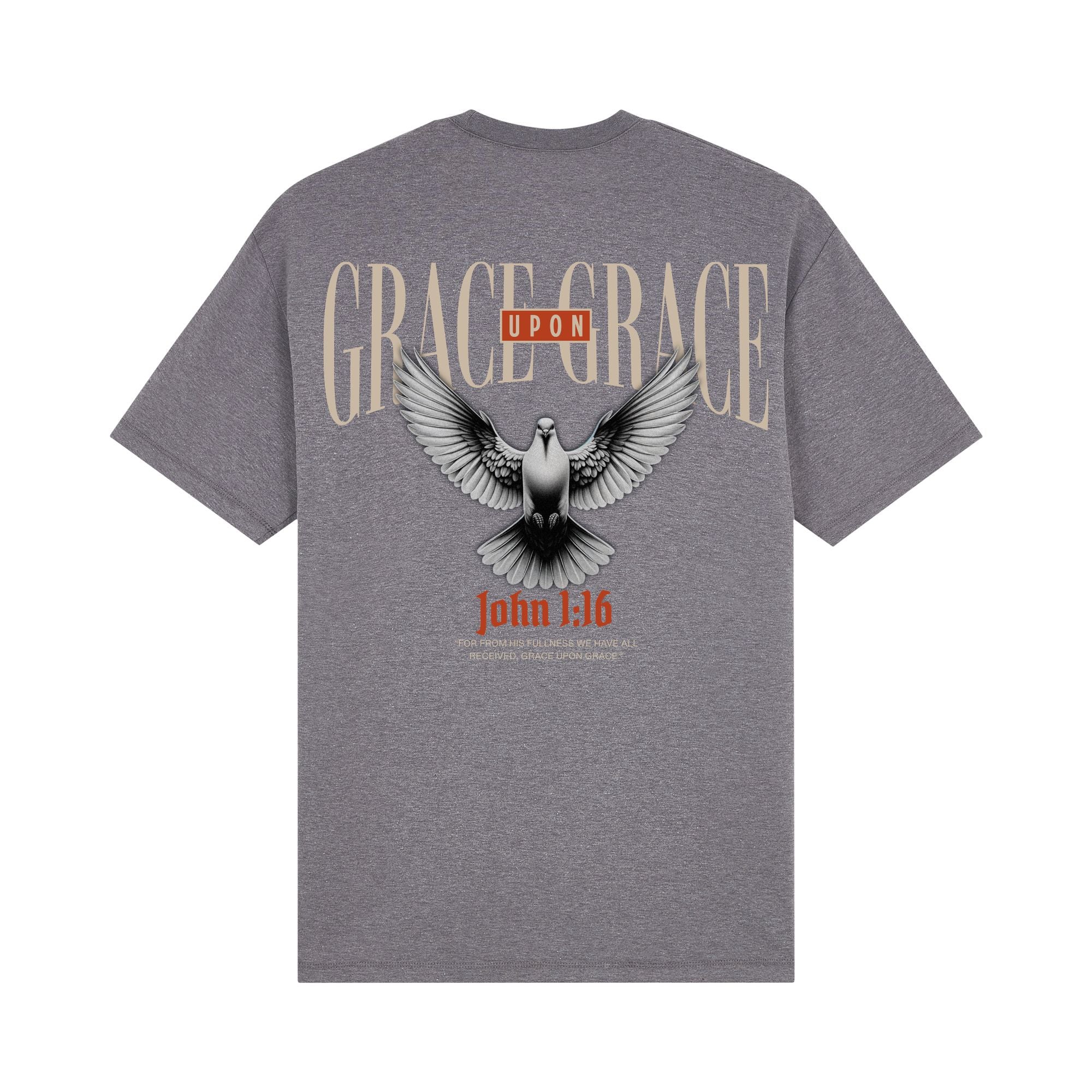 GRACE UPON GRACE SHIRT | GRAY